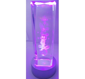 3D Laser Crystal Fairy