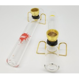 Tar Catching Dry Glass Pipe - 14cm