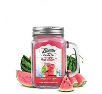 Beamer Red Melon 12oz Scented Candle