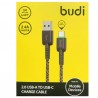 Budi TYPE-C Braided Cable (2M)