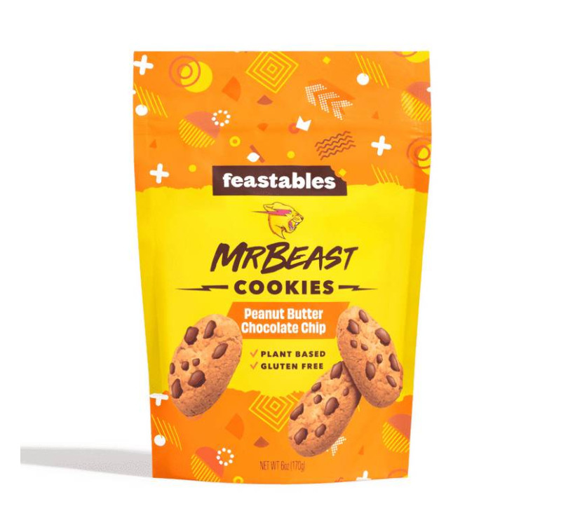 Feastables MrBeast Original Chocolate Bar 2.1 oz 60g 1 bar