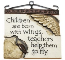 Written in stone Children are born with wings
