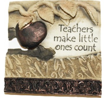 Written in stone Teachers make little